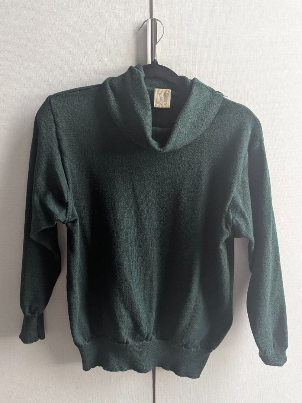 Green Turtleneck Sweater